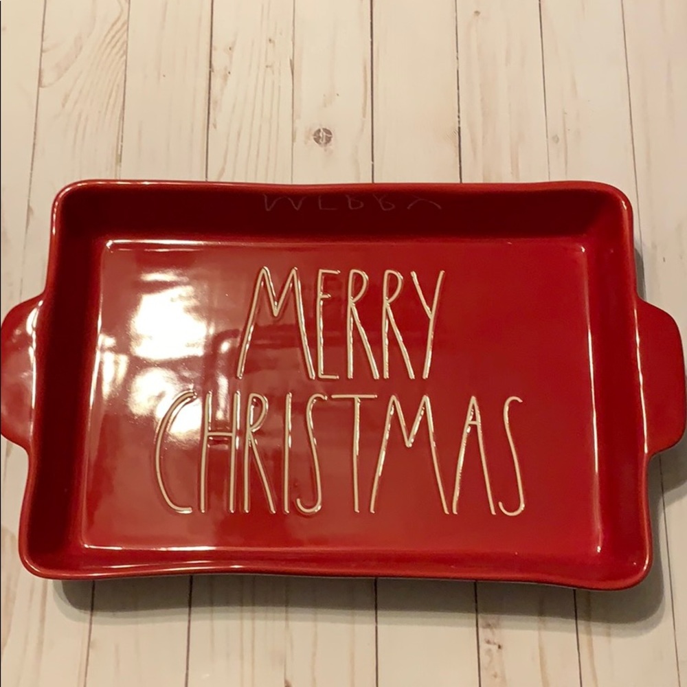 Rae Dunn MERRY CHRISTMAS BAKE DISH